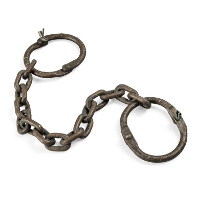 View full screen - View 1 of Lot 112. "Cool Hand Luke"| Prop Shackles .