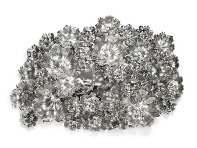 View full screen - View 1 of Lot 35. An Italian Silver Sprawling Leaf Centerpiece, Buccellati, Milan, 20th Century.