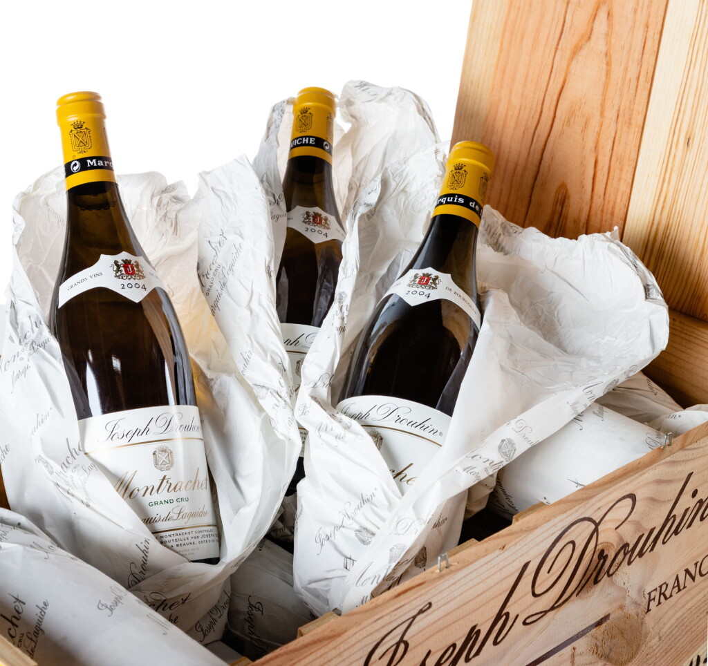 View full screen - View 1 of Lot 258. Montrachet, Marquis de Laguiche 2004 Joseph Drouhin (12 BT).