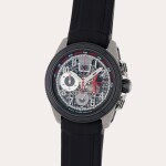 Master Compressor Extreme Lab 2, Reference 196.T.53.S | A limited edition titanium and ceramic semi-skeletonized dual time zone chronograph wristwatch with date, function selector, 24-hour and power reserve indication | Circa 2015