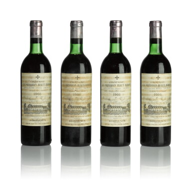 View full screen - View 1 of Lot 48. Château La Mission Haut-Brion 1966 (4 BT).