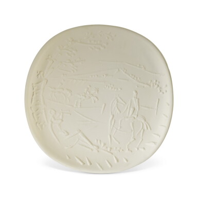 View full screen - View 1 of Lot 193. PABLO PICASSO | JOUER DE DIAULE ET FAUNE (A. R. 342).
