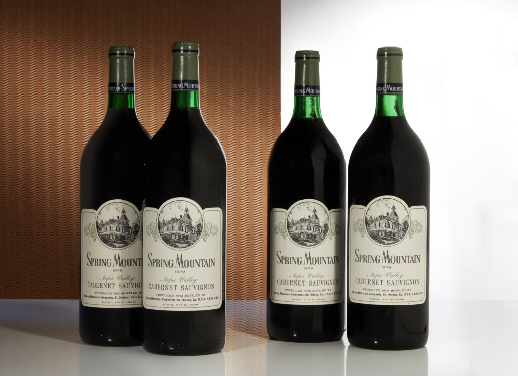 View full screen - View 1 of Lot 89. Spring Mountain Vineyards, Cabernet Sauvignon 1979 (4 MAG) .