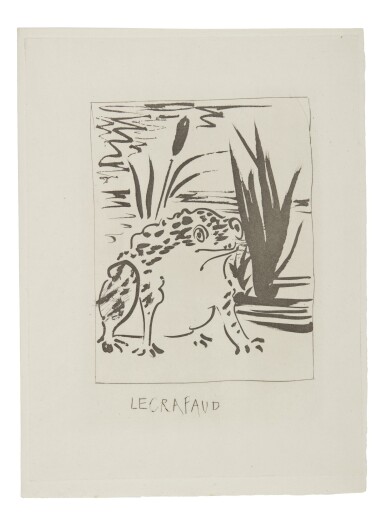 View full screen - View 1 of Lot 70. PABLO PICASSO | LE CRAPAUD (B. 356).