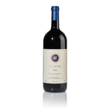 View full screen - View 1 of Lot 483. Sassicaia 2016 (1 MAG).