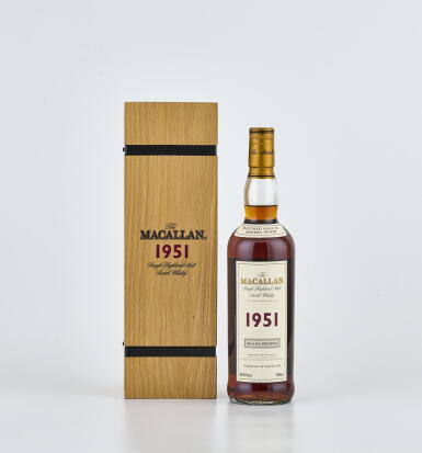 View full screen - View 1 of Lot 45. The Macallan 1951 (1 BT70).