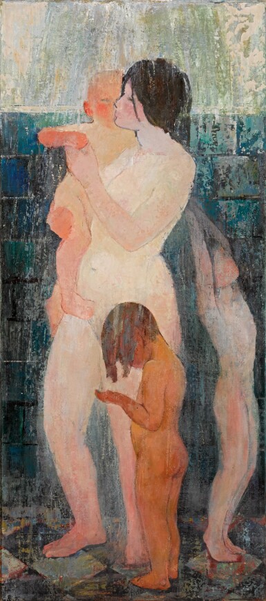 View full screen - View 1 of Lot 103. IRINA IVANOVNA VITMAN | UNDER THE SHOWER.