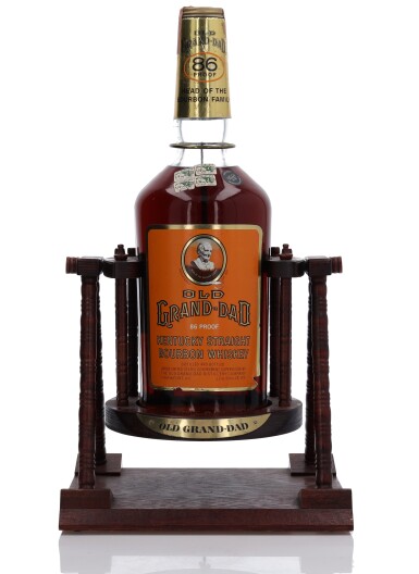 View full screen - View 1 of Lot 1240. Old Grand-Dad 86 Proof NV (1 Bottle Gallon).