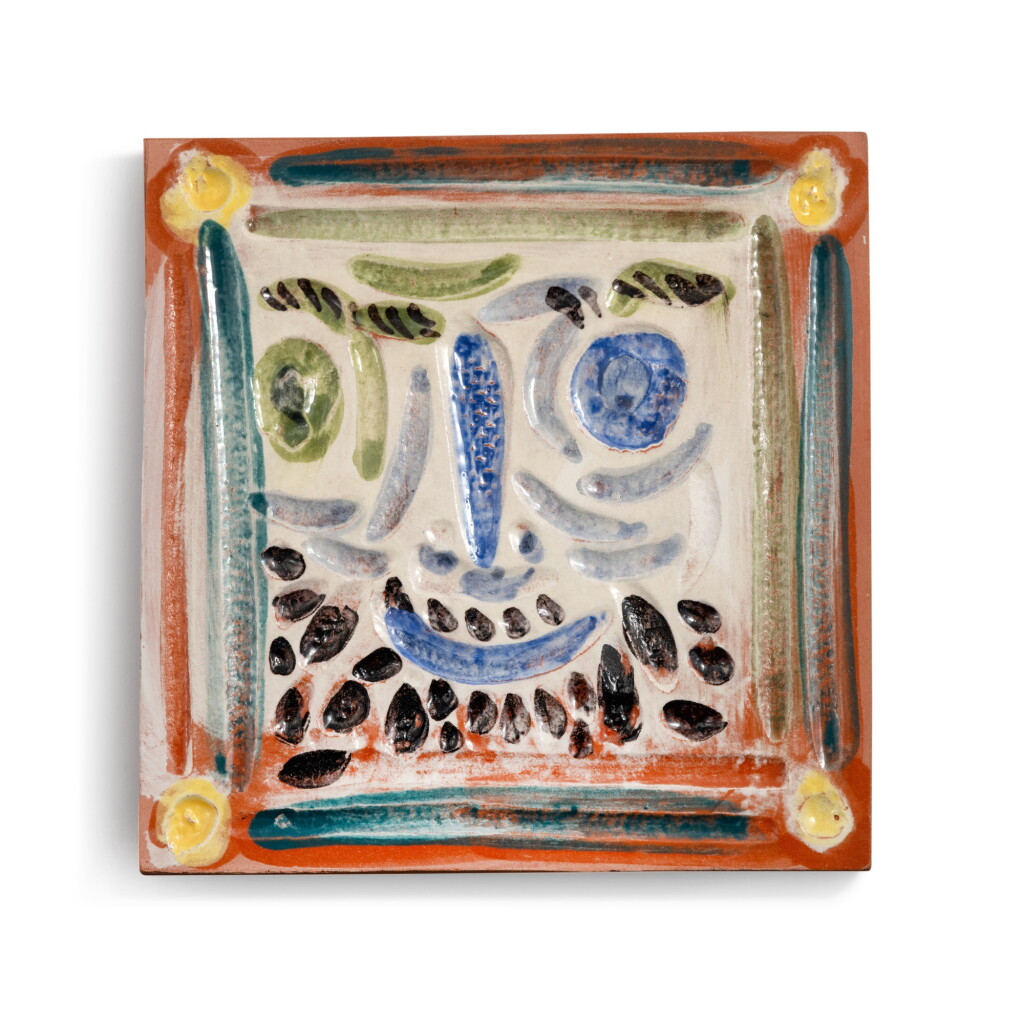 View full screen - View 1 of Lot 878. Petit visage barbu (Alain Ramié 559).
