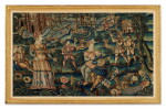A French Pastoral Needlework Panel, Second Half 16th Century and Later