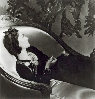 View full screen - View 1 of Lot 100. HORST P. HORST | 'COCO CHANEL', PARIS, 1937.