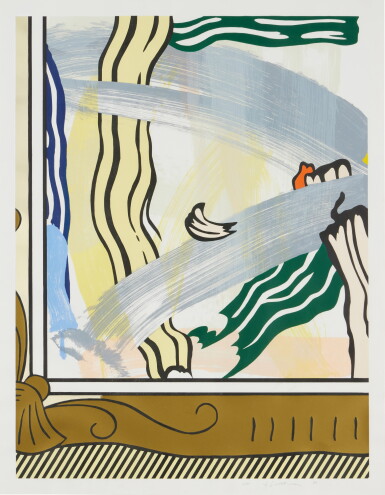 View full screen - View 1 of Lot 323. Painting in a Gold Frame, from the Paintings series (Corlett 206; RLCR 3317).