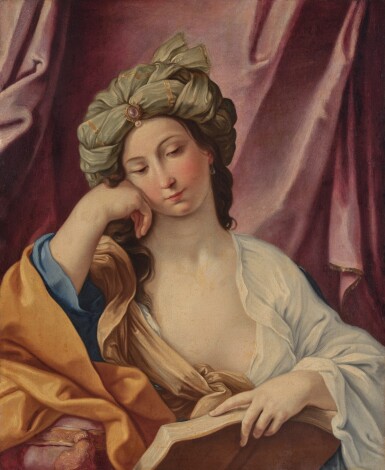 View full screen - View 1 of Lot 38. Sibyl Reading a Book.