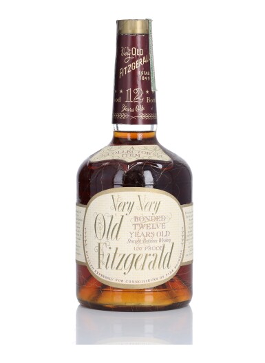 View full screen - View 1 of Lot 309. Very Very Old Fitzgerald 12 Year Old 100 Proof 1979 (1 Bottle 4/5 Quart).