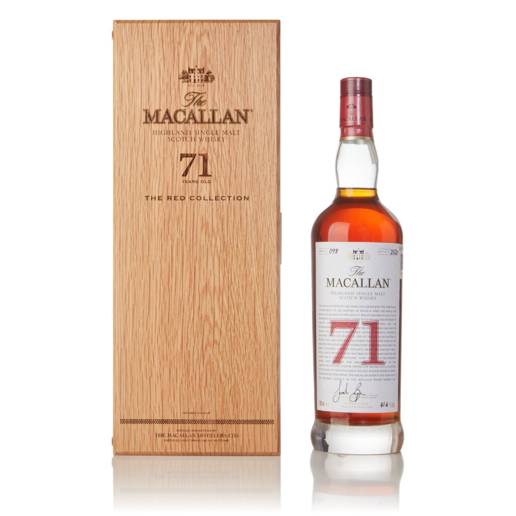 View full screen - View 1 of Lot 3. The Macallan The Red Collection 71 Year Old 41.6 abv NV (1 Bottle 70cl).