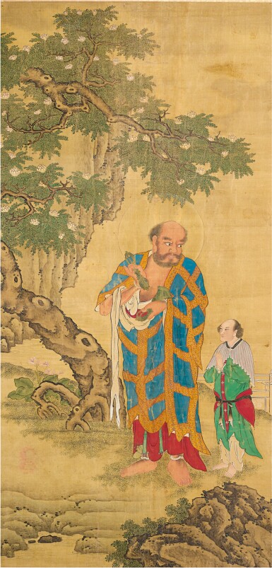 View full screen - View 1 of Lot 3092. Anonymous (Ming Dynasty) 佚名(明) | Luohan 尊者像.