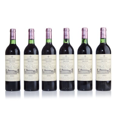 View full screen - View 1 of Lot 38. Château La Mission Haut-Brion 1982 (12 BT).