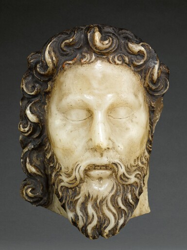 View full screen - View 1 of Lot 86. SPANISH, CASTILE OR ARAGON, CIRCA 1540 | HEAD OF SAINT JOHN THE BAPTIST.