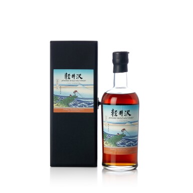 View full screen - View 1 of Lot 5069. 輕井澤 "冨嶽三十六景" 系列 Karuizawa 36 Views of Mount Fuji 9th Release 60.8 abv NV (1 BT70).