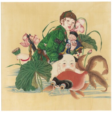 View full screen - View 1 of Lot 9518. WEI DONG 魏東 | GOLDFISH NO.4 金魚四號.