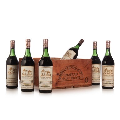 View full screen - View 1 of Lot 536. Château Haut Brion 1961 (9 BT).