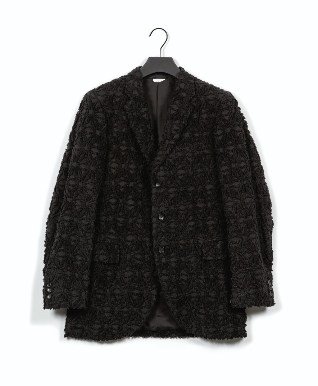 View full screen - View 1 of Lot 702. Black cotton Jacket, 2013 | Veste en coton noir, 2013.
