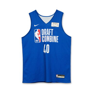 View full screen - View 1 of Lot 52. Jeremy Fears Jr. 2026 NBA Draft Combine Issued Jersey | Probable Wear.