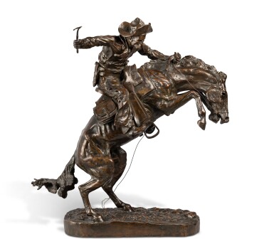 View full screen - View 1 of Lot 9. Broncho Buster.