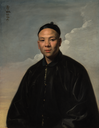 View full screen - View 1 of Lot 57. HENRI-PIERRE DANLOUX | PORTRAIT OF LUM A'KAO.