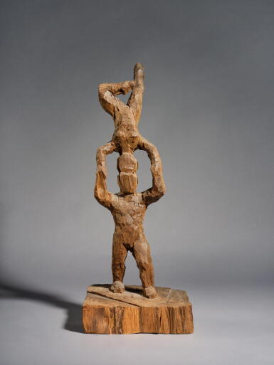 View full screen - View 1 of Lot 140. Akrobatenpaar (Acrobat Couple).
