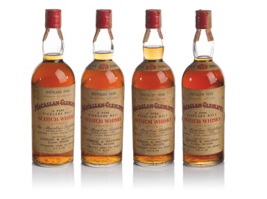 View full screen - View 1 of Lot 181. MACALLAN GLENLIVET GORDON & MACPHAIL, DONINI IMPORT 31 YEAR OLD 43.0 ABV 1938.