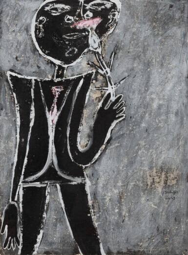 View full screen - View 1 of Lot 1. L'homme à l'oeillet.