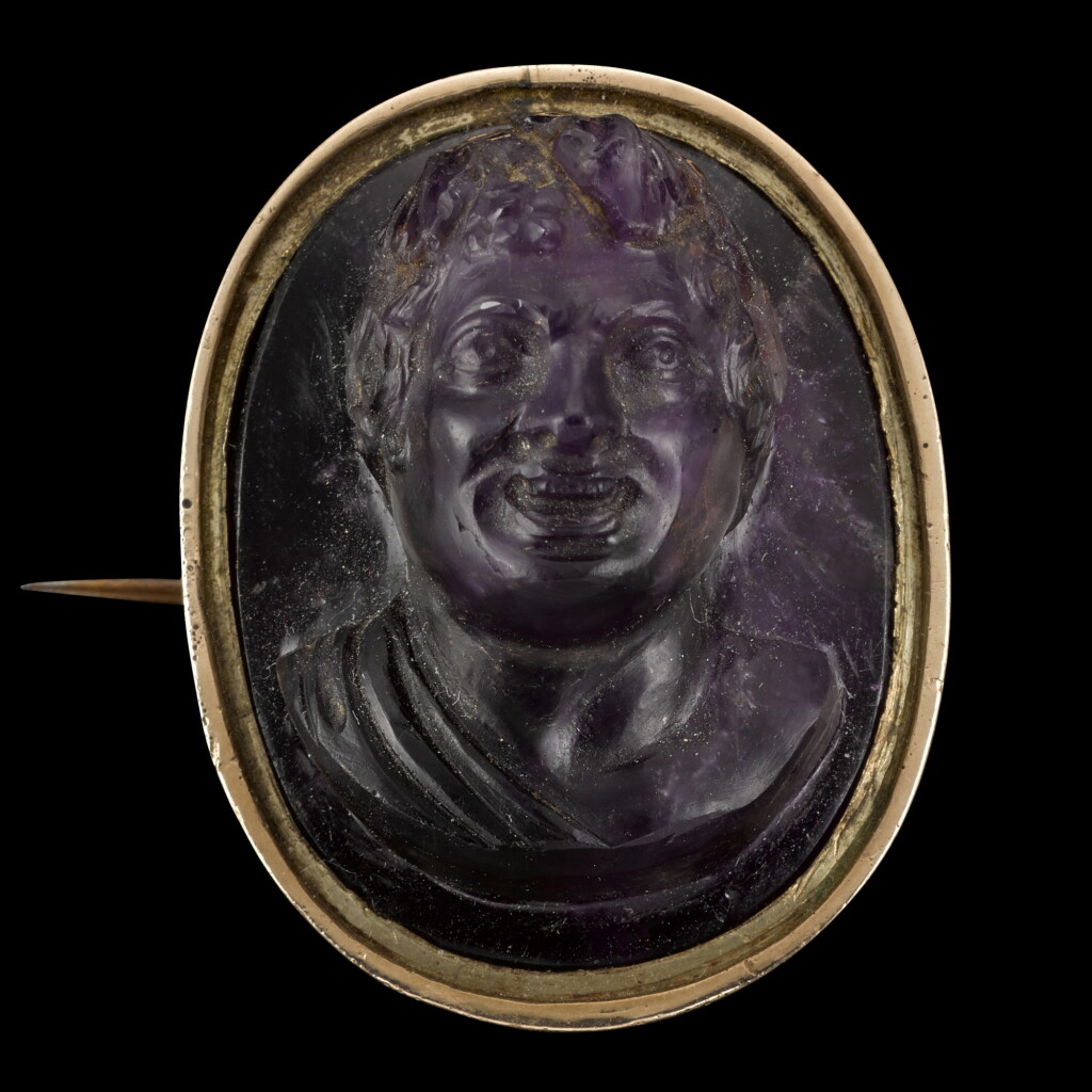 View full screen - View 1 of Lot 36. Italian, circa 1800 | Cameo with Bacchus.