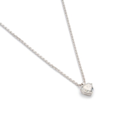 View full screen - View 1 of Lot 19. Diamond necklace.