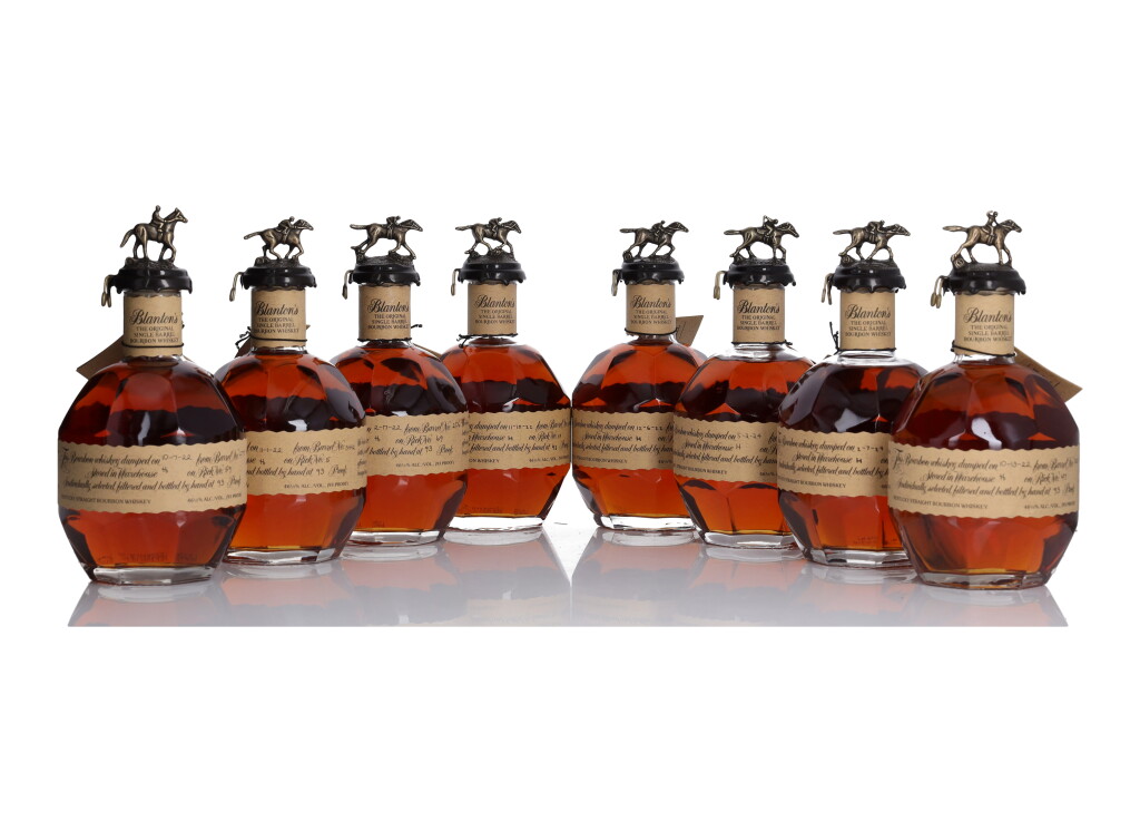 View full screen - View 1 of Lot 201. Blanton's Single Barrel Set 93 Proof NV (8 Bottles 75cl).