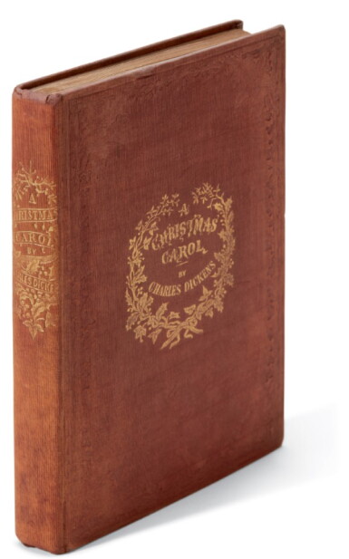 View full screen - View 1 of Lot 103. Dickens, A Christmas Carol, 1844, sixth edition.