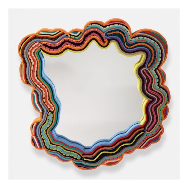 View full screen - View 1 of Lot 260. FERNANDO CAMPANA AND HUMBERTO CAMPANA | "SUSHI" MIRROR.