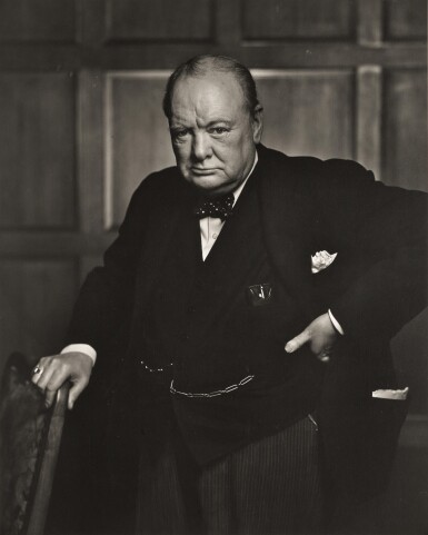 View full screen - View 1 of Lot 26. Winston Churchill, 1941.
