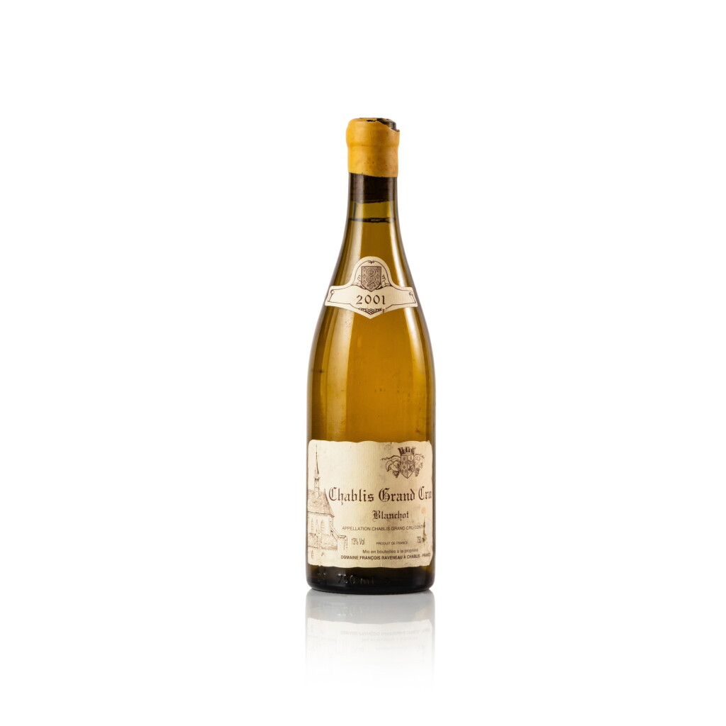 View full screen - View 1 of Lot 623. Chablis, Blanchot 2001 Domaine Raveneau (1 BT).