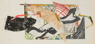 View full screen - View 1 of Lot 194. Canvas Bag Collage.