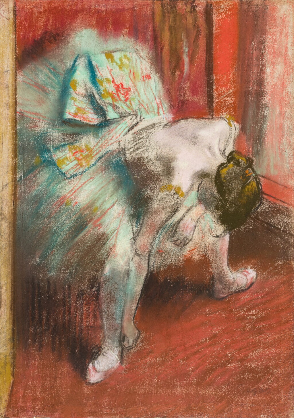 View full screen - View 1 of Lot 3. Danseuse au tutu vert .