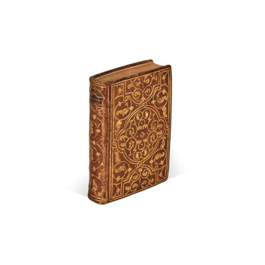 View full screen - View 1 of Lot 1198. Seneca, Tragoediae septum, Paris, 1563, Parisian citron morocco richly gilt.