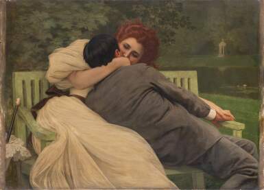 View full screen - View 1 of Lot 241. The kiss | Le Baiser.