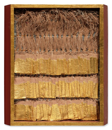 View full screen - View 1 of Lot 226. Trazos en oro #7.