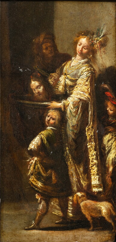 View full screen - View 1 of Lot 31. Salome receiving the Head of Saint John-Baptist.