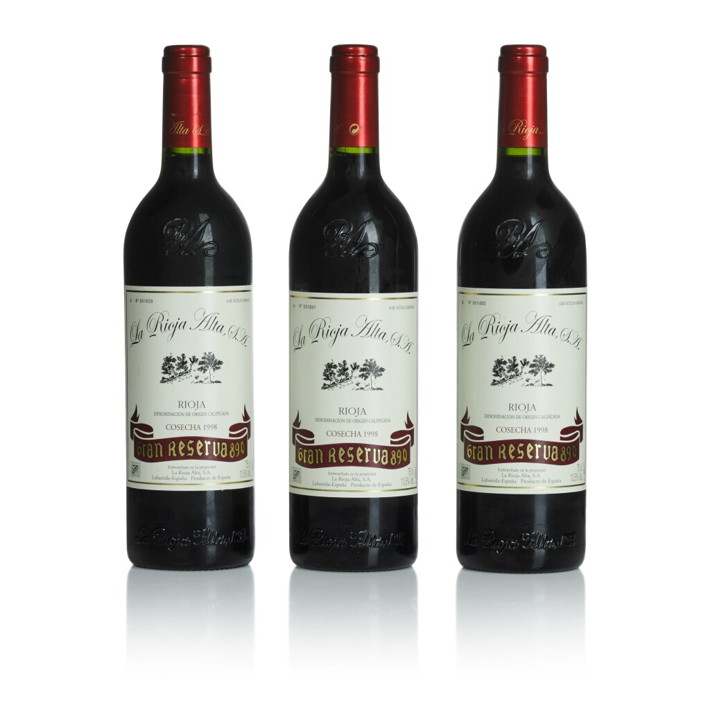 View full screen - View 1 of Lot 420. La Rioja Alta, Gran Reserva 890 1998 La Rioja Alta (6 BT).
