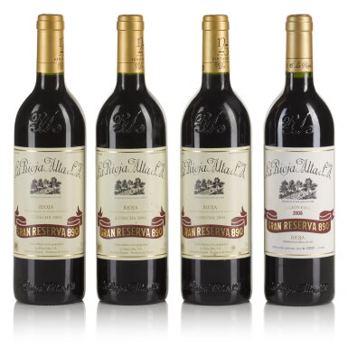 View full screen - View 1 of Lot 178. La Rioja Alta, Gran Reserva 890 2004 - 2005 (4 BT).