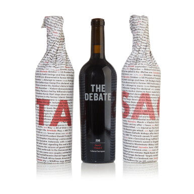 View full screen - View 1 of Lot 95. The Debate Cabernet Sauvignon 2018 Assortment (6 BT).