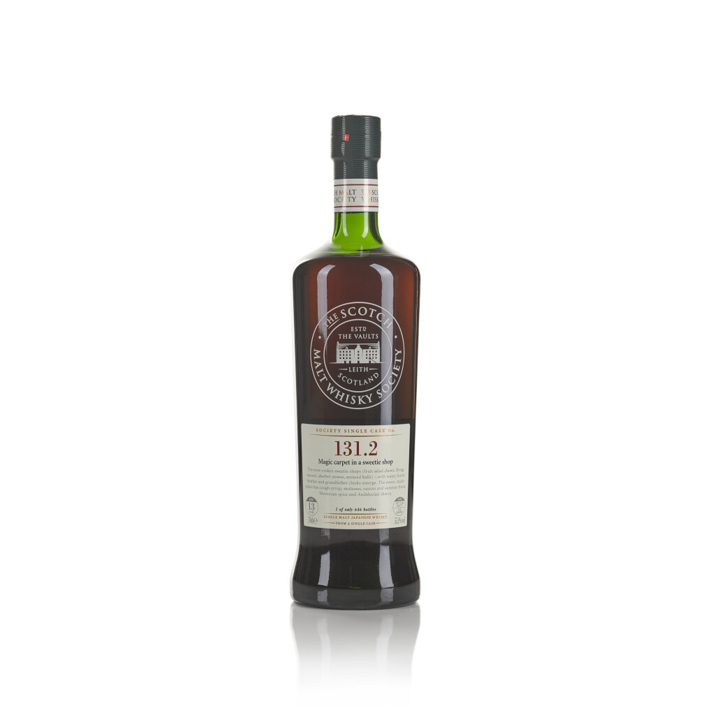 View full screen - View 1 of Lot 176. 羽生 Hanyu SMWS 131.2 "Magic Carpet in a Sweetie Shop" 55.1 abv 2000 (1 BT 70cl).