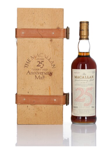 View full screen - View 1 of Lot 6. The Macallan 25 Year Old Anniversary Malt 43.0 abv 1970 (1 Bottle 75cl).
